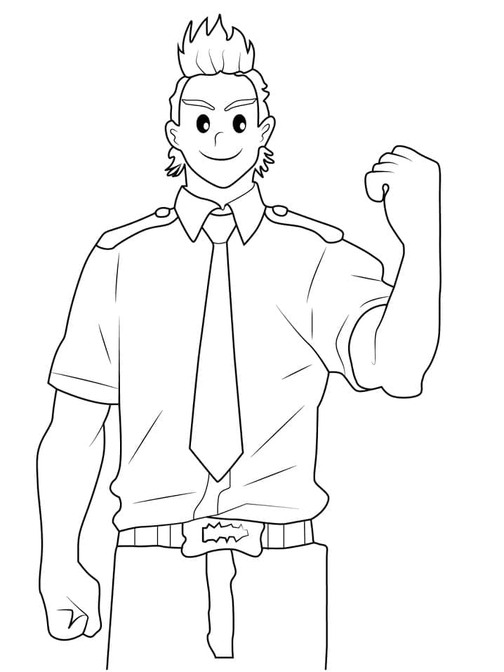 Mirio Togata alkaen My Hero Academia Värityskuva