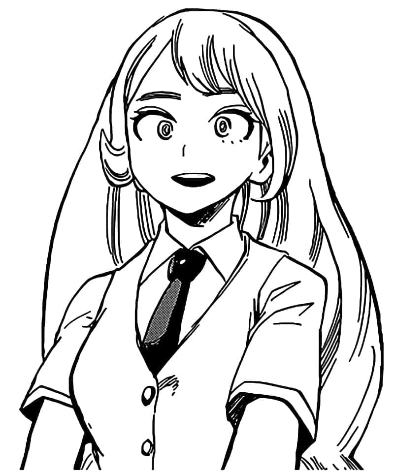 Nejire Hado alkaen My Hero Academia Värityskuva