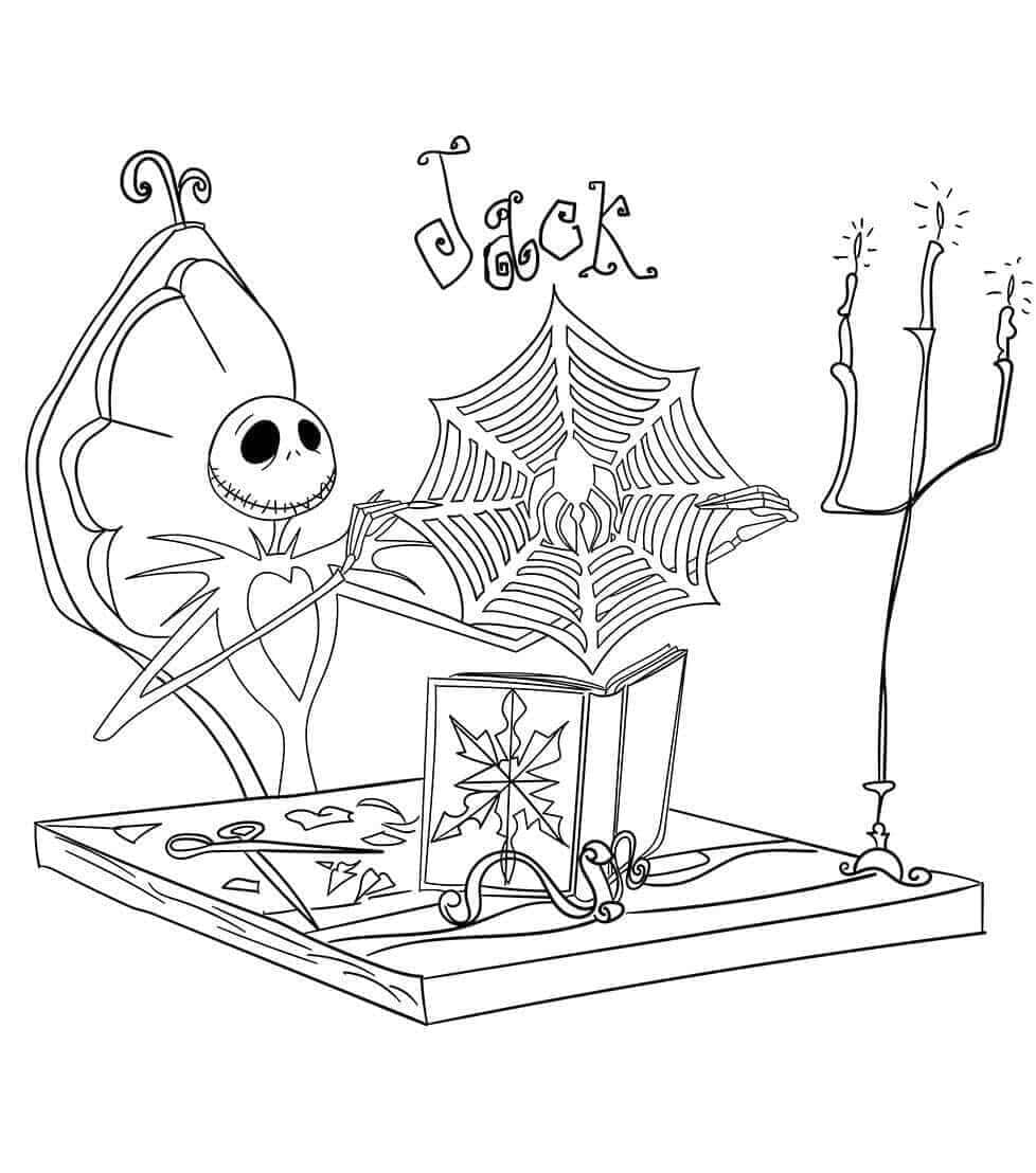 Nightmare Before Christmas 3 Värityskuva