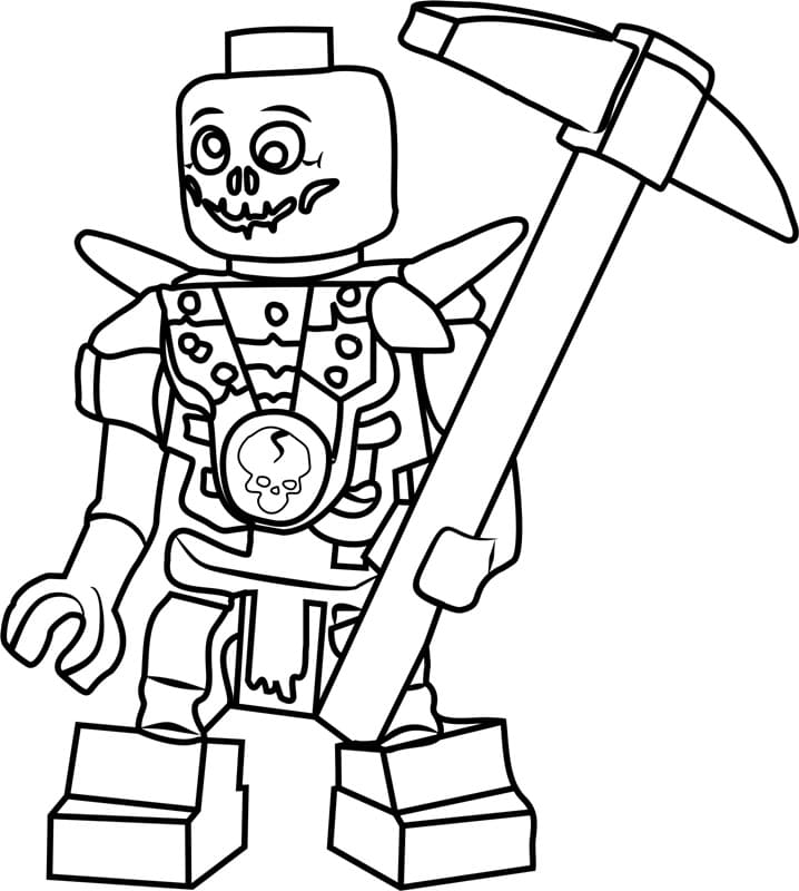Ninjago Bonezai Värityskuva
