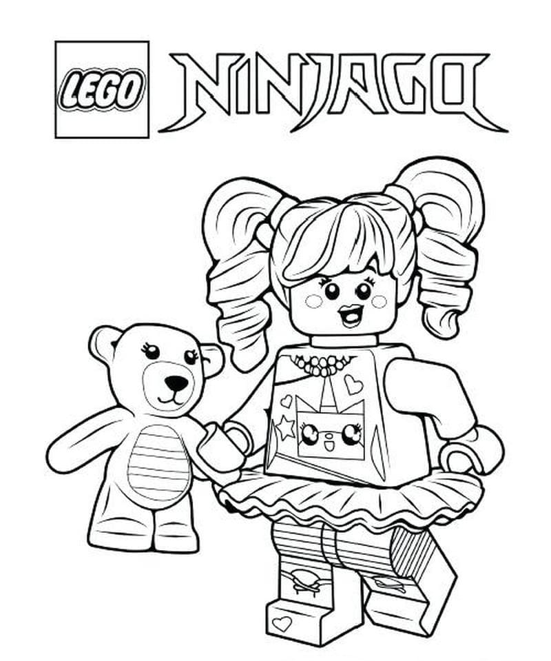 Ninjago söpö Värityskuva