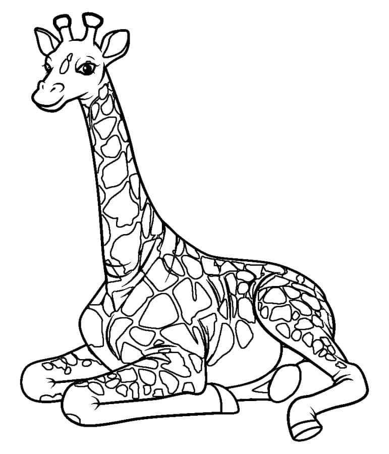 Kirahvi coloring pages