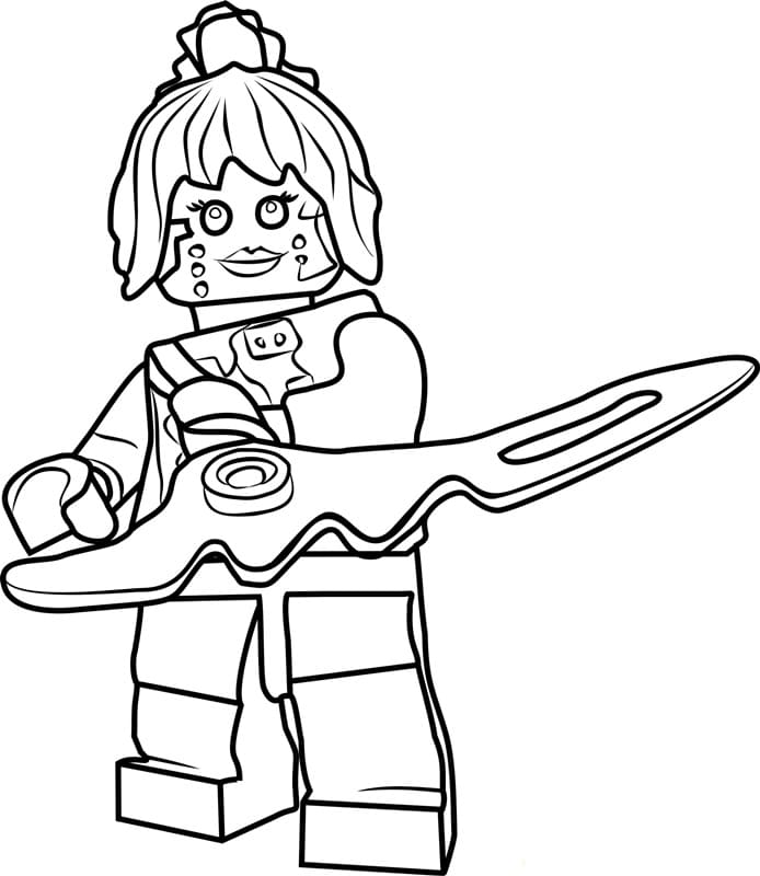 P.I.X.A.L Ninjago Värityskuva