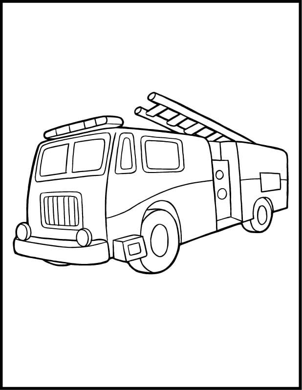 Paloauto 3 Värityskuva