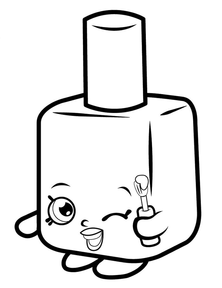 Polly Polish Shopkins Värityskuva