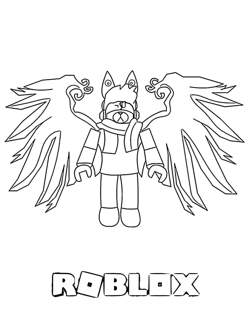 Roblox Avatar Värityskuva