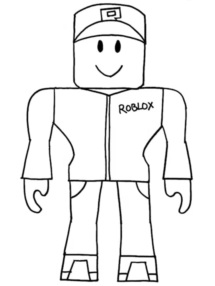 Roblox Ilmaiseksi Värityskuva