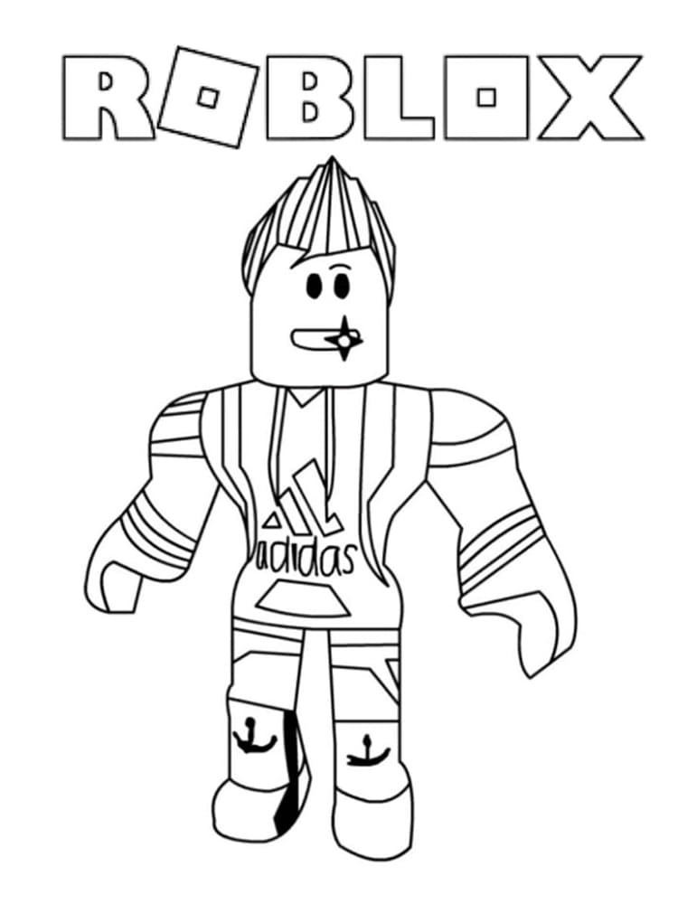 Roblox Peli Värityskuva