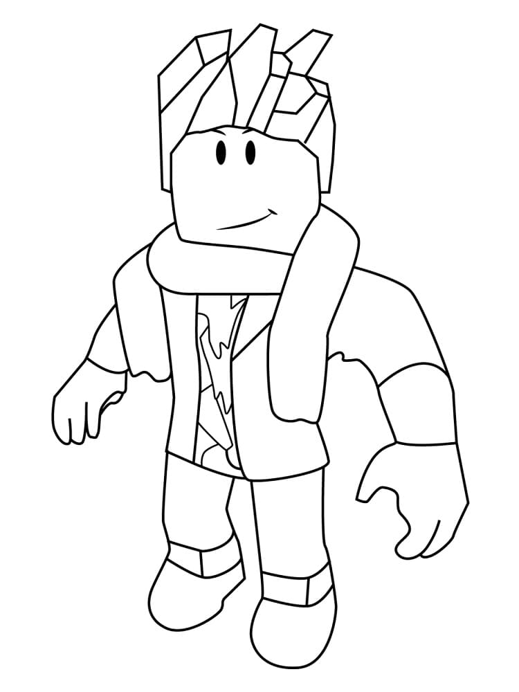 Roblox Punk Kaveri Värityskuva