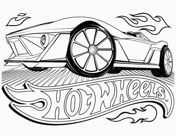 Hot Wheels Värityskuvat