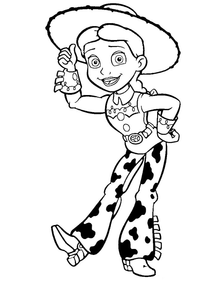 Toy Story Jessie Värityskuva