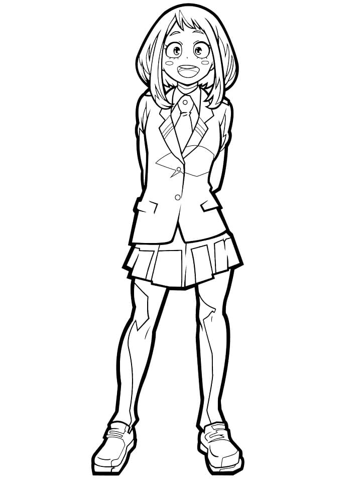 Uraraka Värityskuva