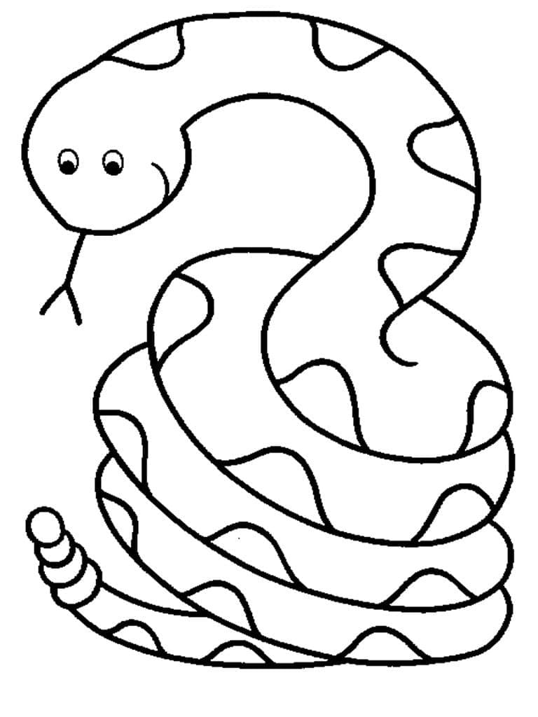 Käärmeet coloring pages