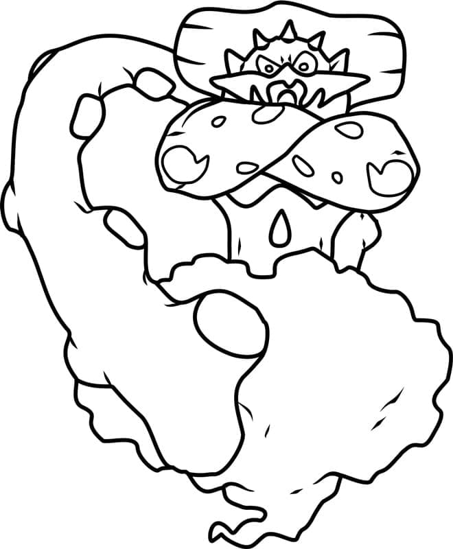 Legendaarinen Pokemon Landorus Värityskuva