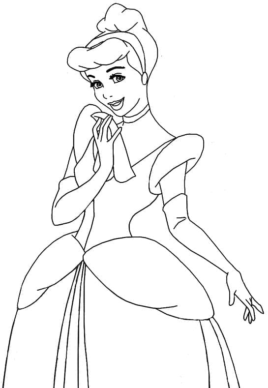 Tuhkimo coloring pages