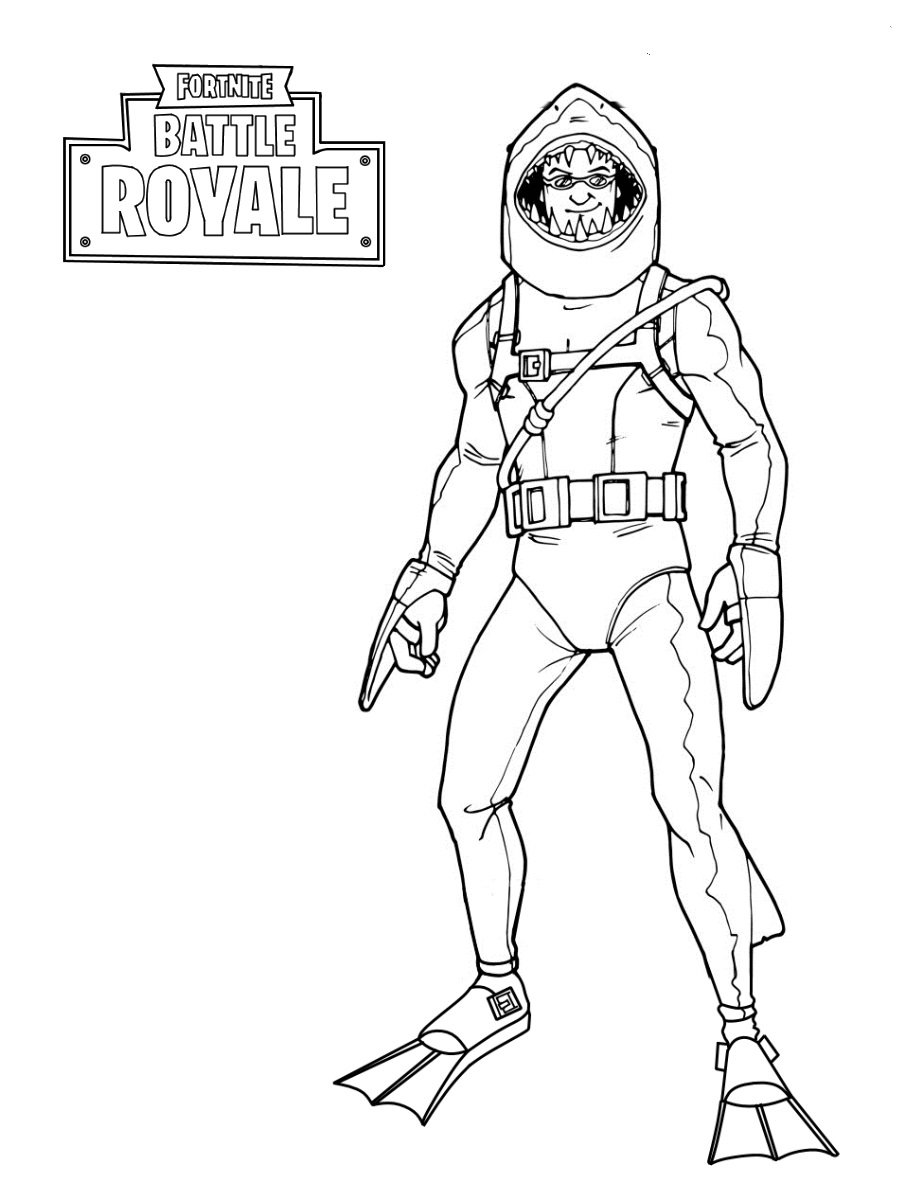 Chomp Sr. Fortnite Värityskuva