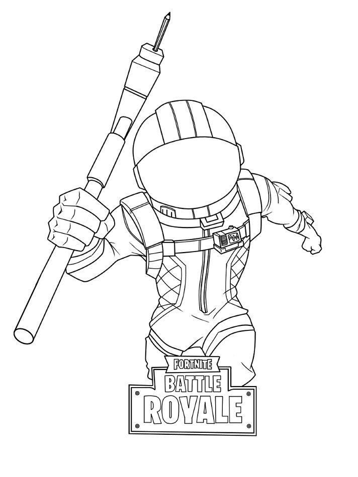 Dark Voyager Fortnite Värityskuva