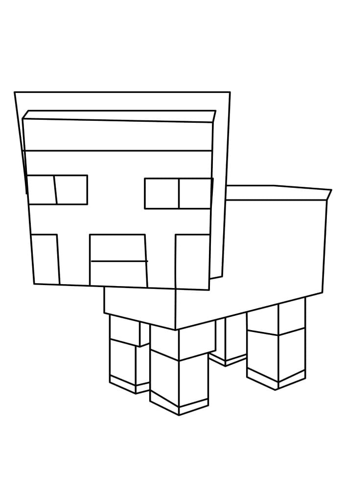 Minecraft Lammas Värityskuva