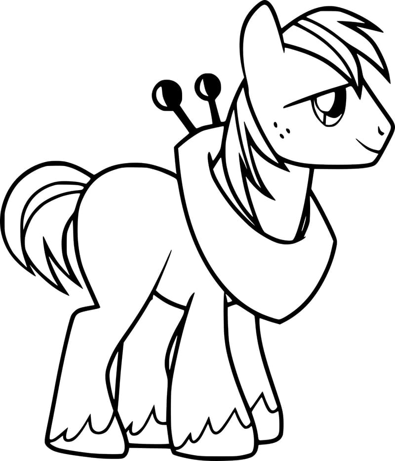 Big Mcintosh My Little Ponysta Värityskuva