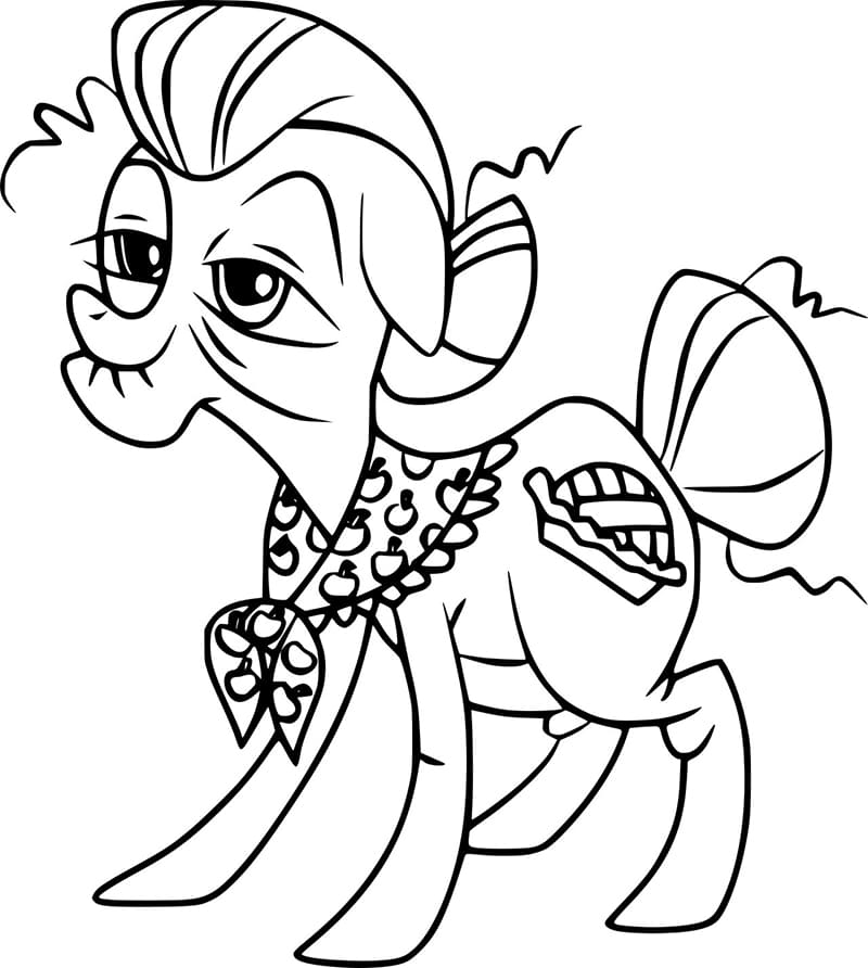 Granny Smith My Little Ponysta Värityskuva