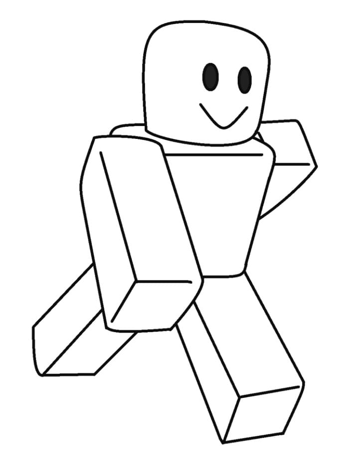 Helppo Roblox Värityskuva