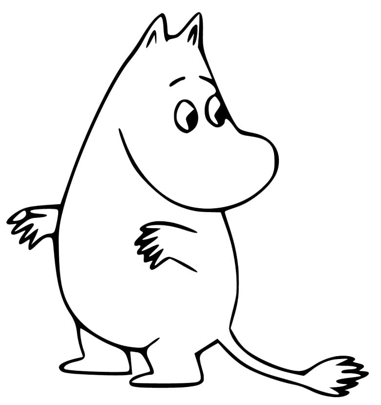 Muumi Värityskuvat