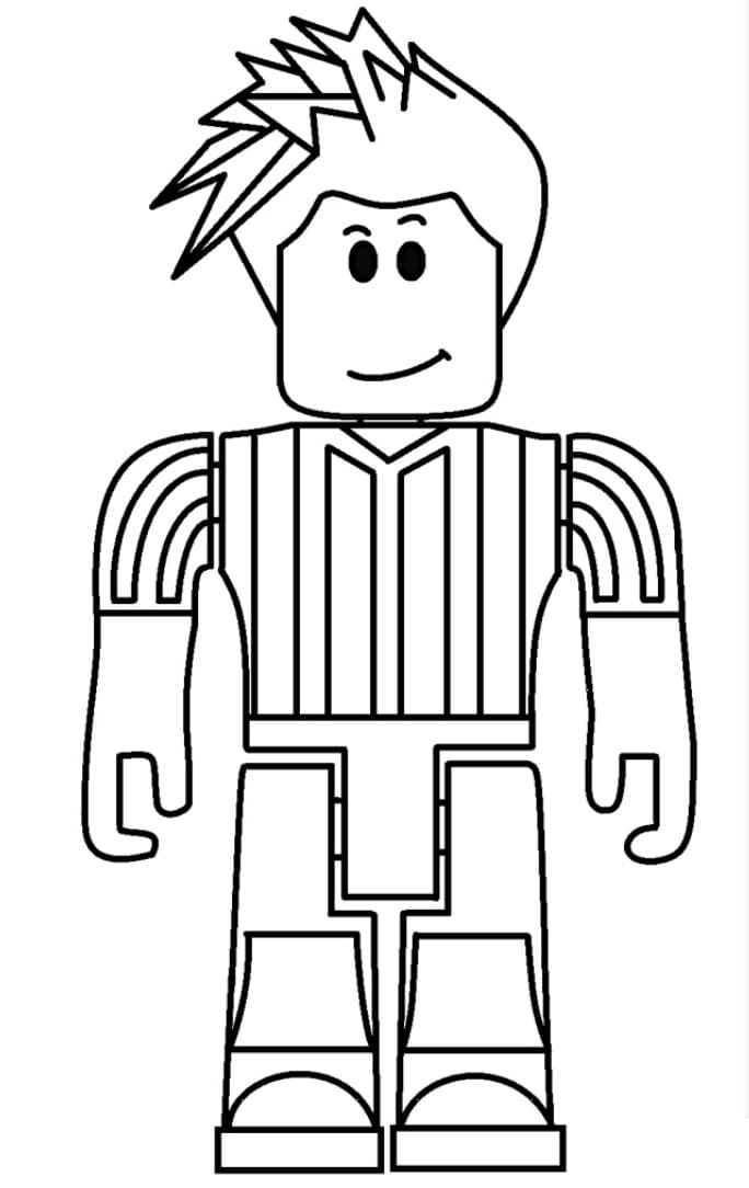 Peli Roblox Värityskuva