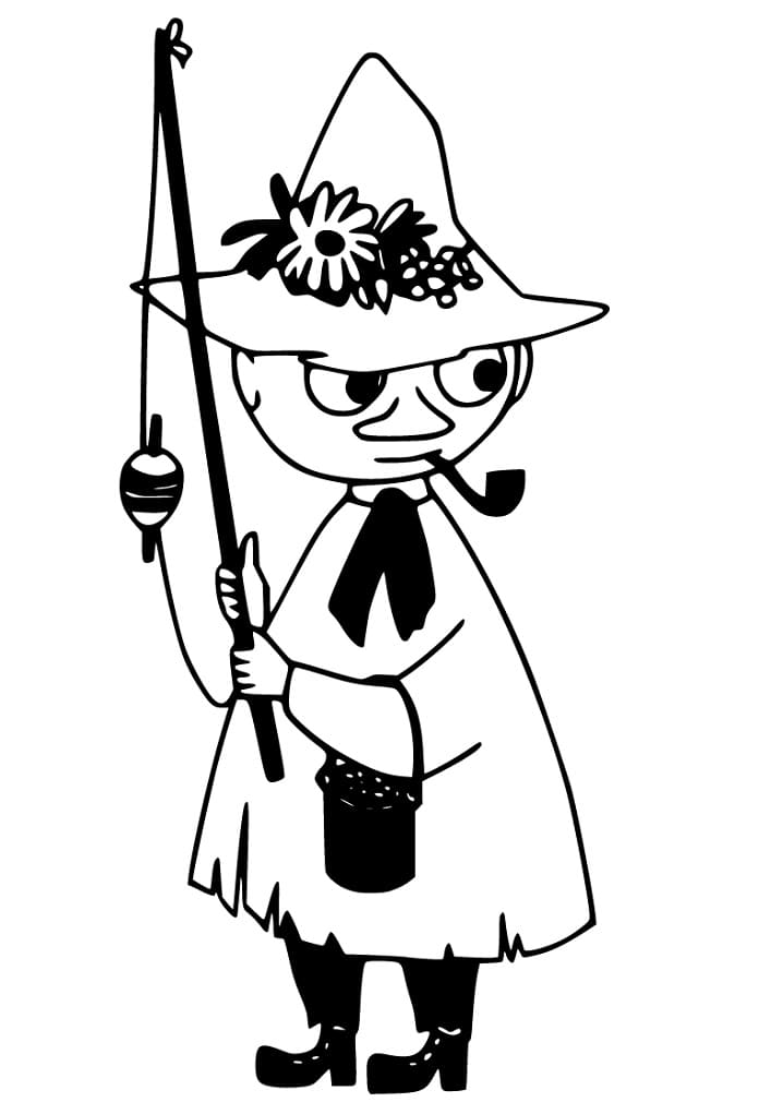 Snufkin Värityskuva