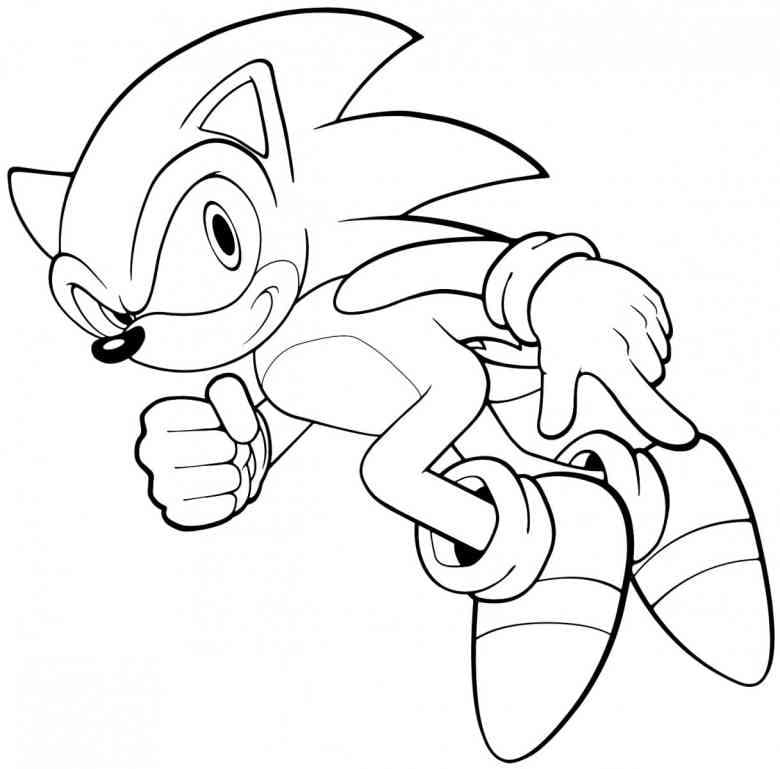Sonic toimii Värityskuva