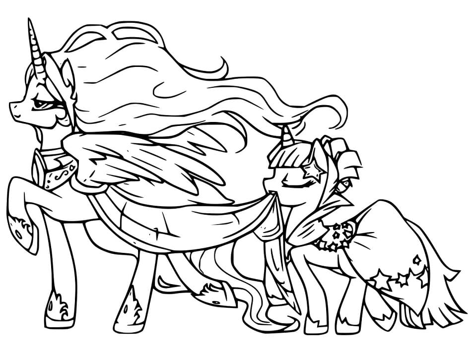 Upea My Little Pony Värityskuva