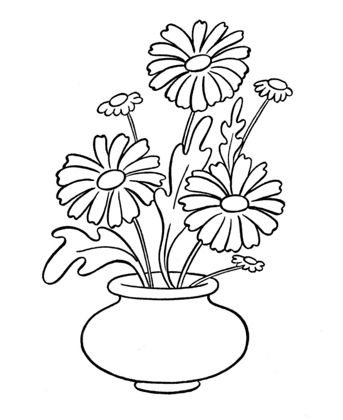 Daisy 9 Värityskuva