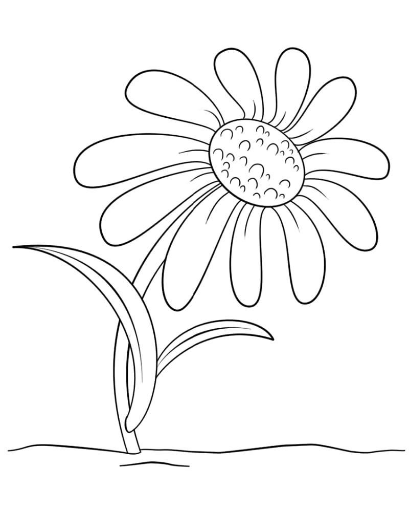 Daisy sarjakuva Värityskuva