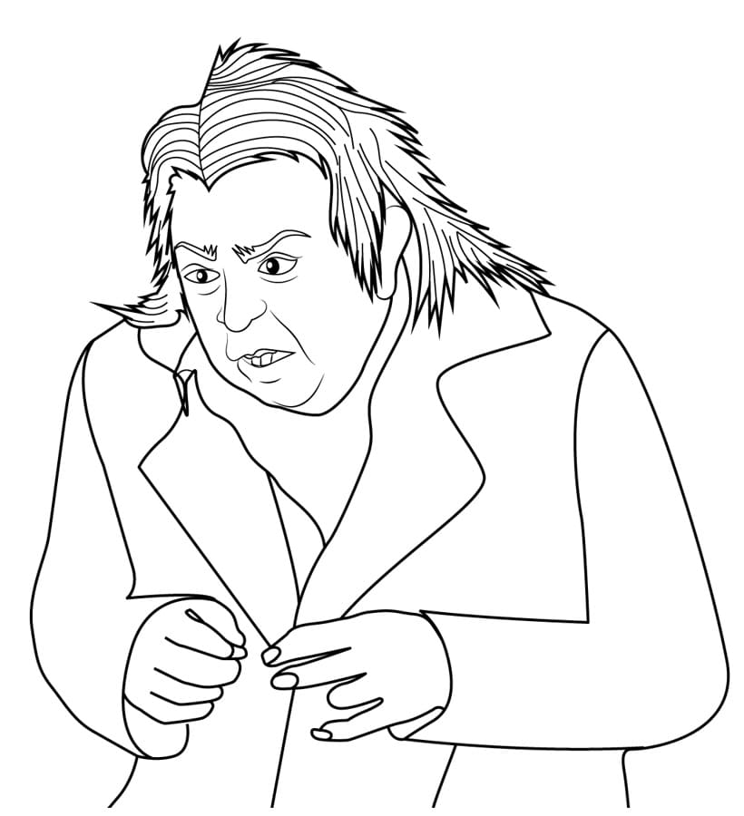 Peter Pettigrew Harry Potterista Värityskuva
