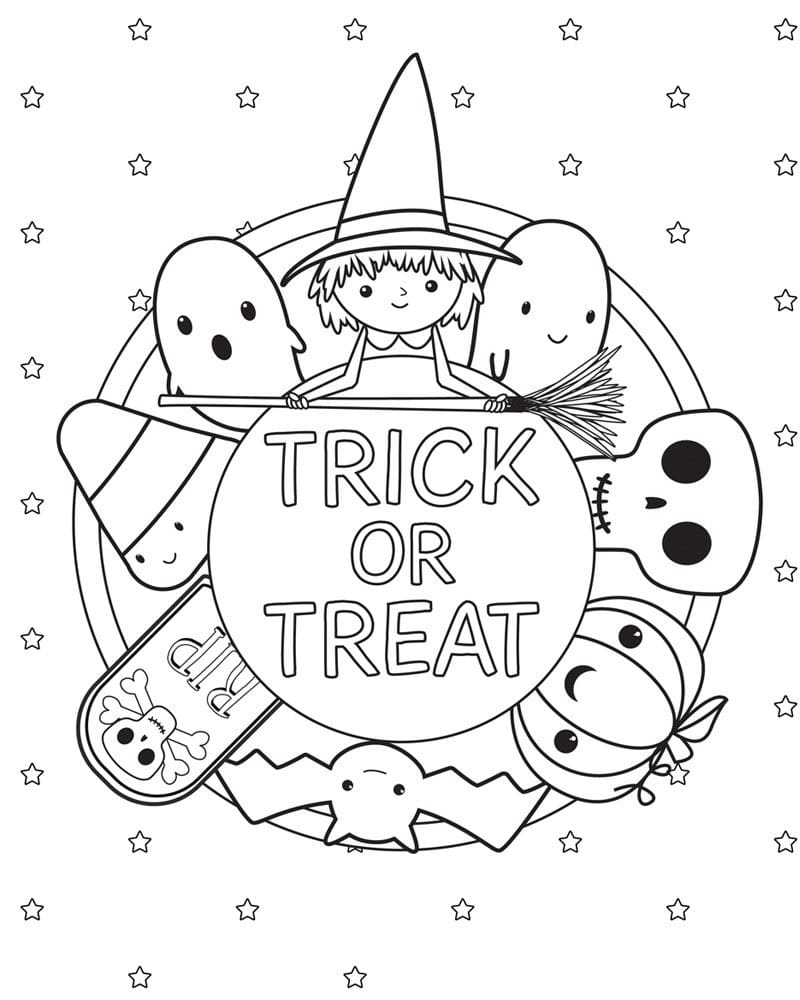 upea halloween Värityskuva