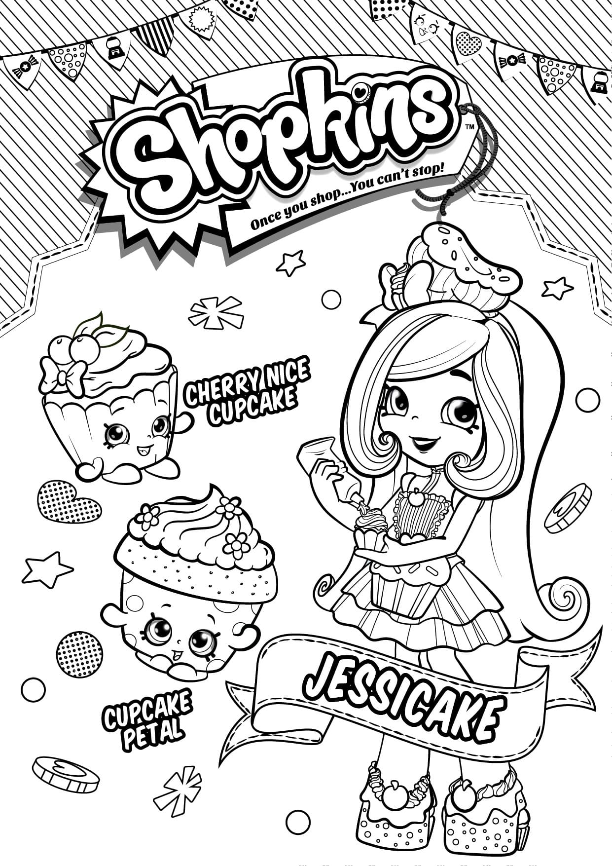Chef Club Shopkins Shoppies Värityskuva