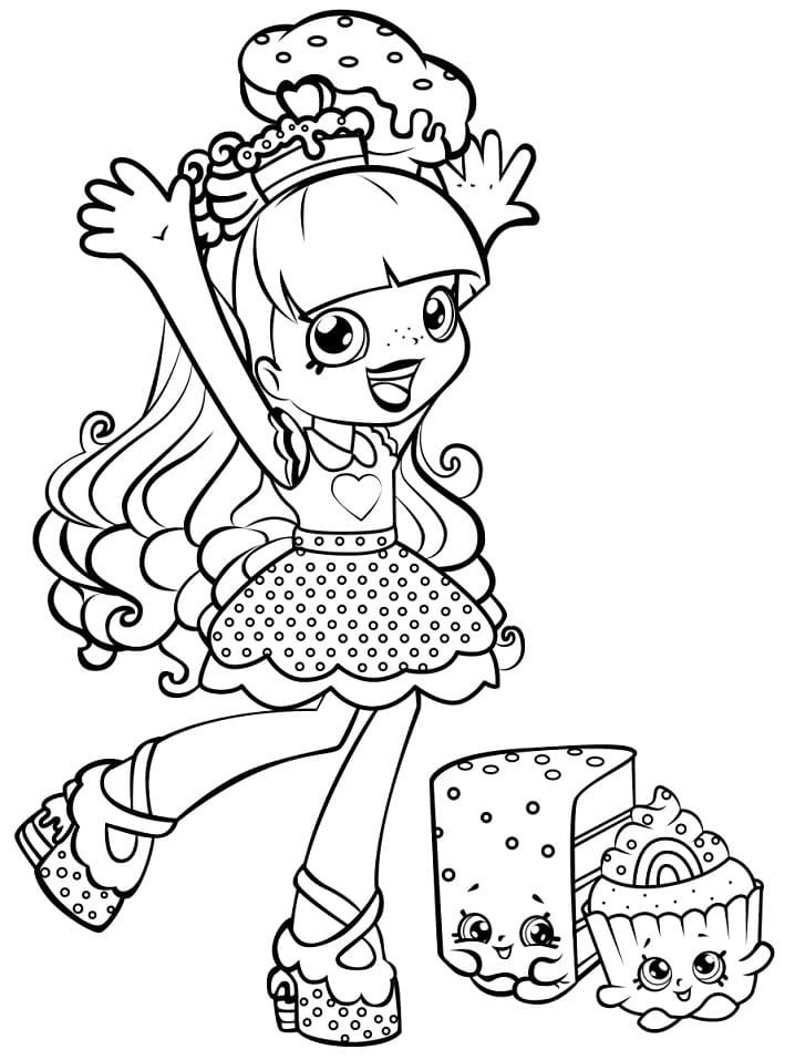 Rainbow Kate Shopkins Shoppies Värityskuva