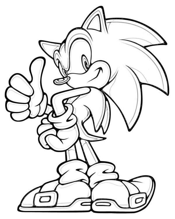 Super Sonic Värityskuva