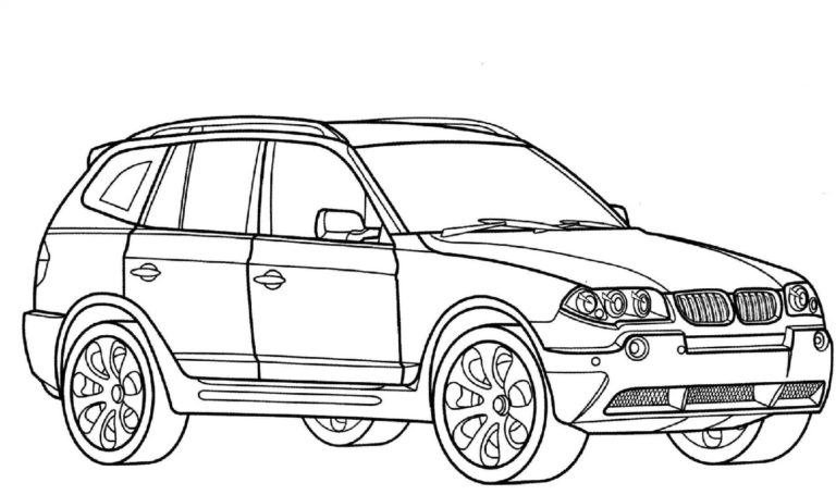 Brutaali BMW Värityskuva