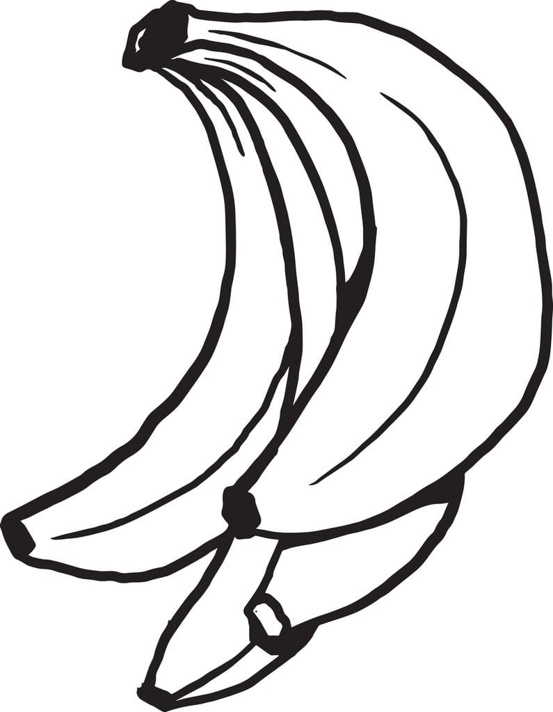 Banaani coloring pages
