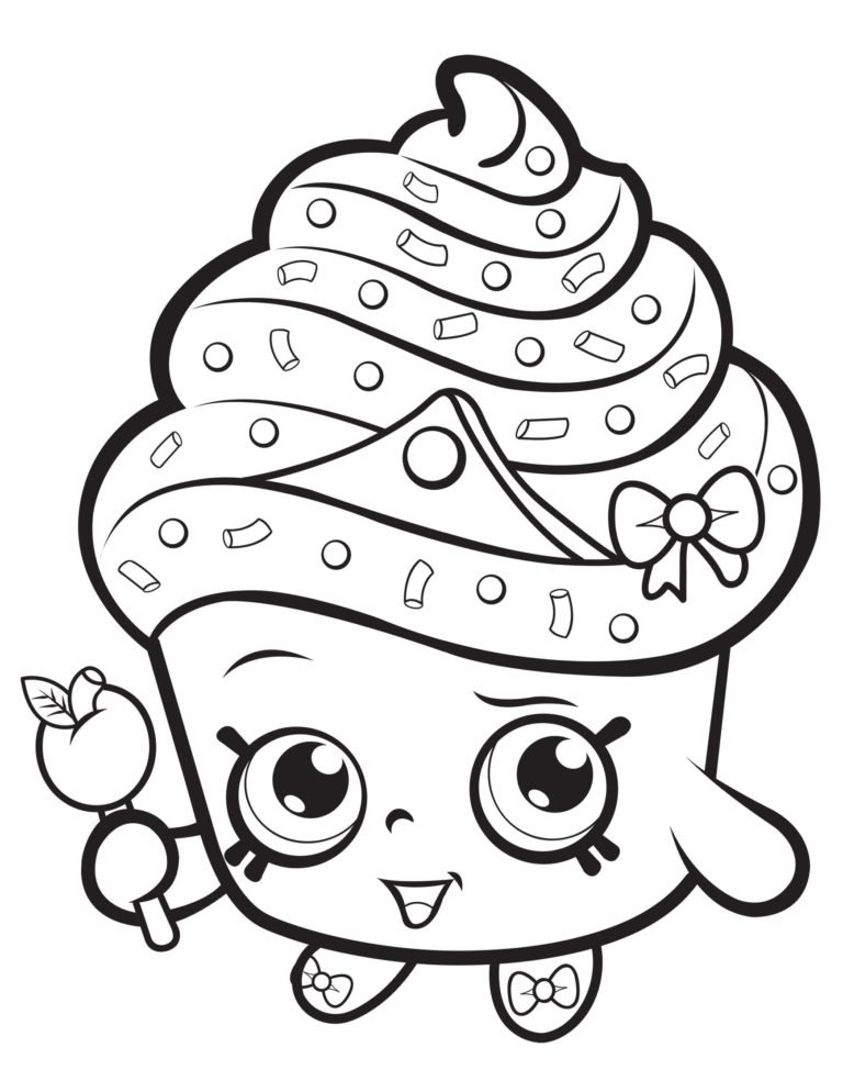 Shopkins Värityskuva