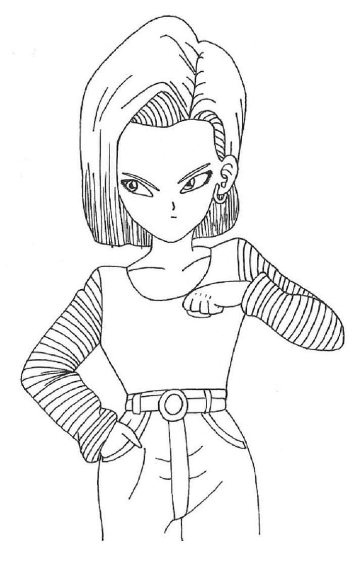 Dragon Ball Z coloring pages