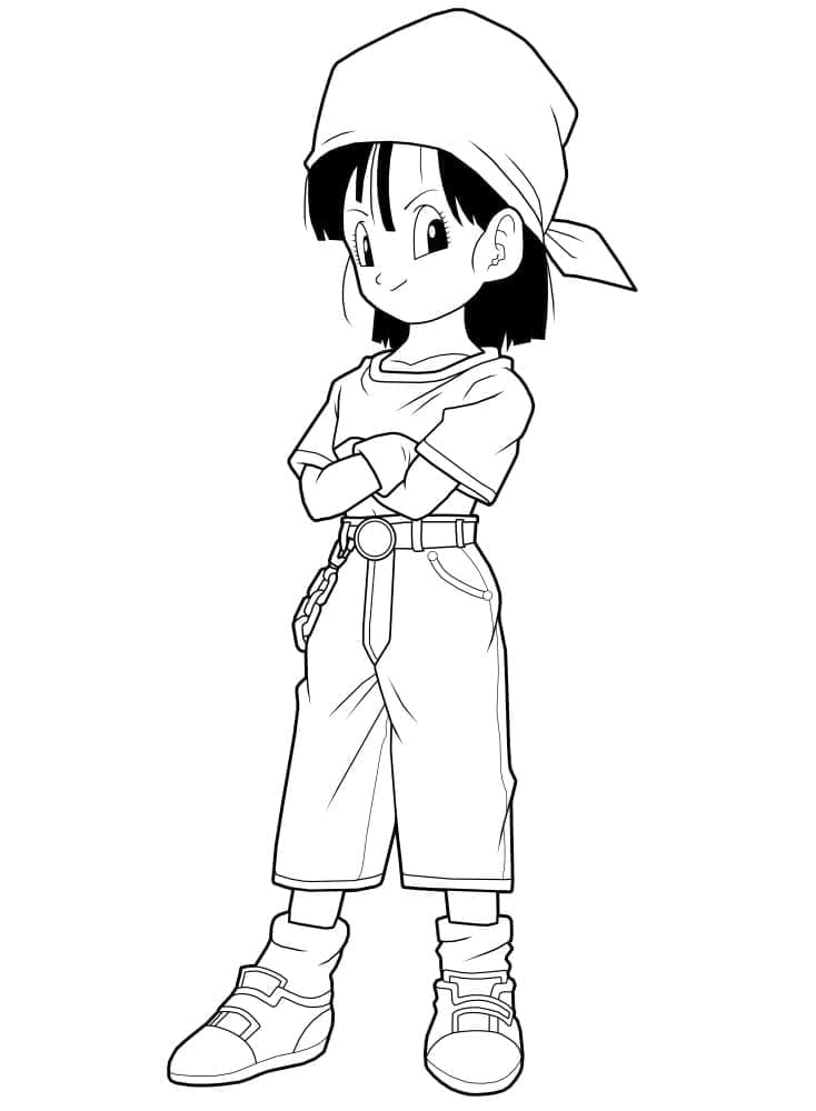 Bulma Dragon Ball Z Värityskuva