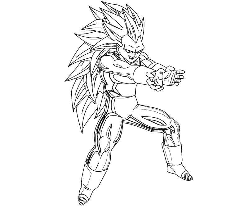 Mahtavaa Vegeta Värityskuva