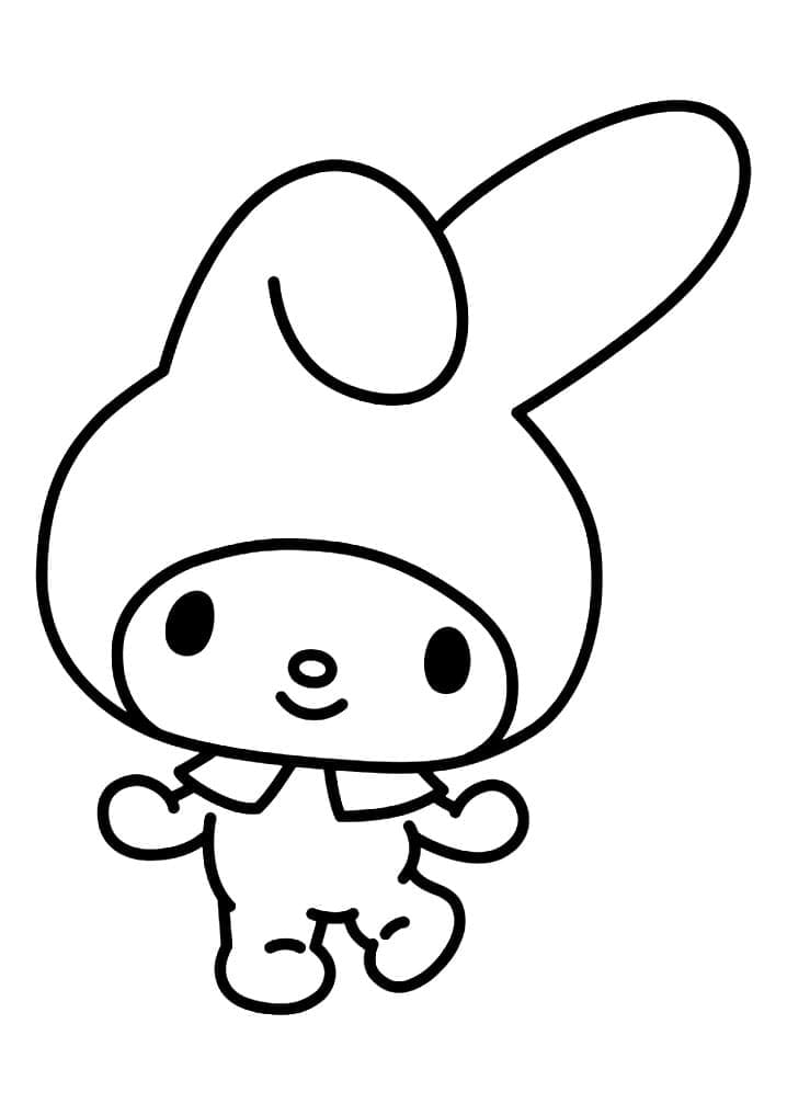 My Melody Värityskuvat