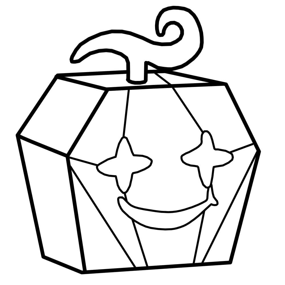 Blox Fruits coloring pages