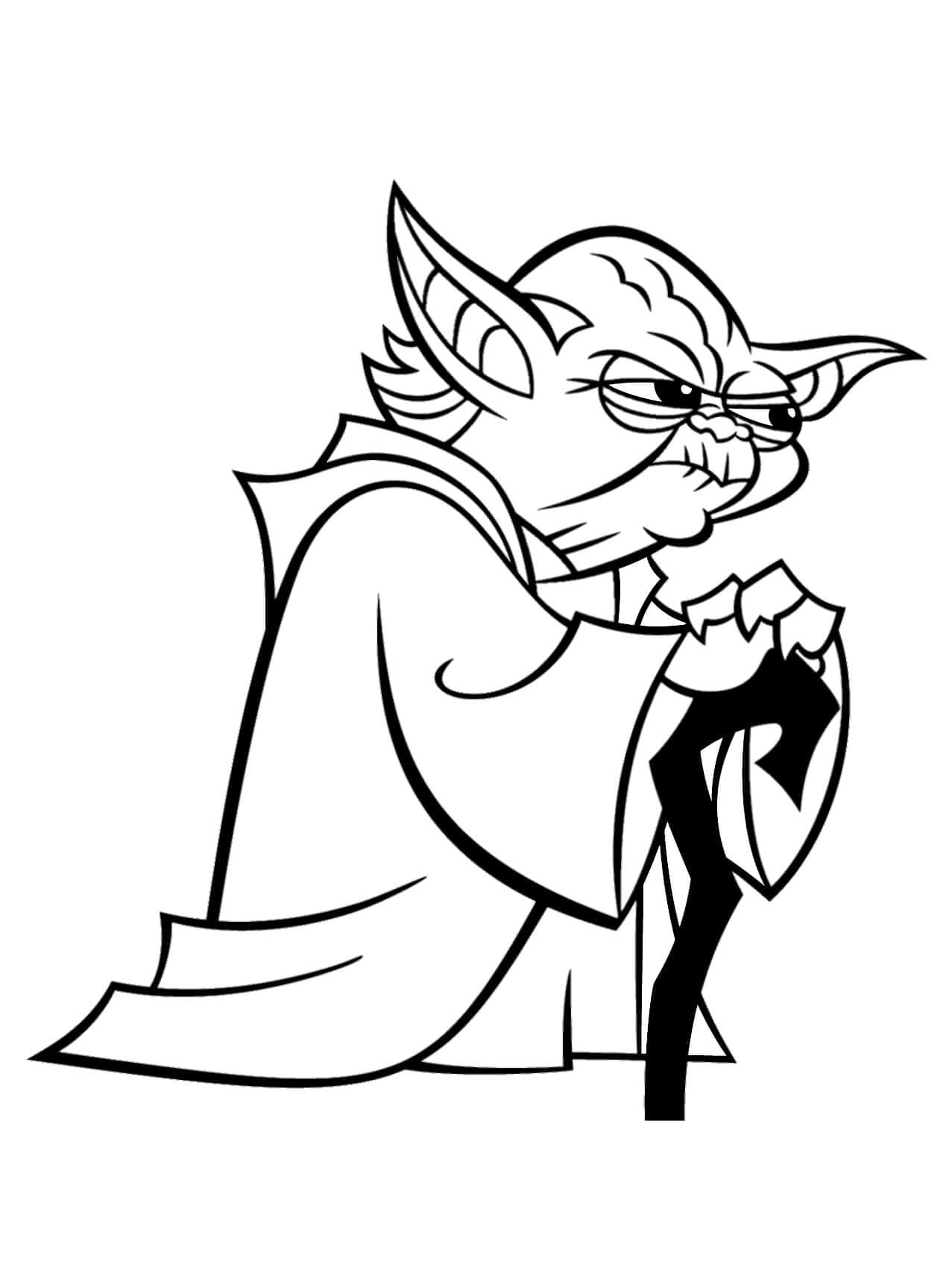 Master Yoda Värityskuva