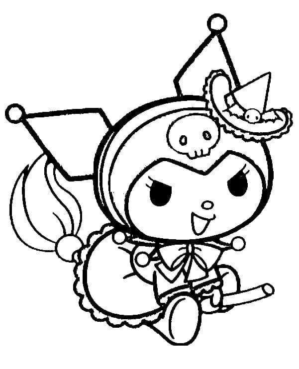 Noita Kuromi Värityskuva