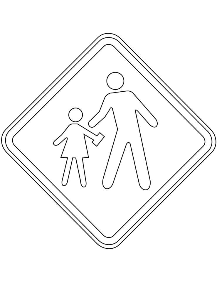 Liikennemerkit coloring pages