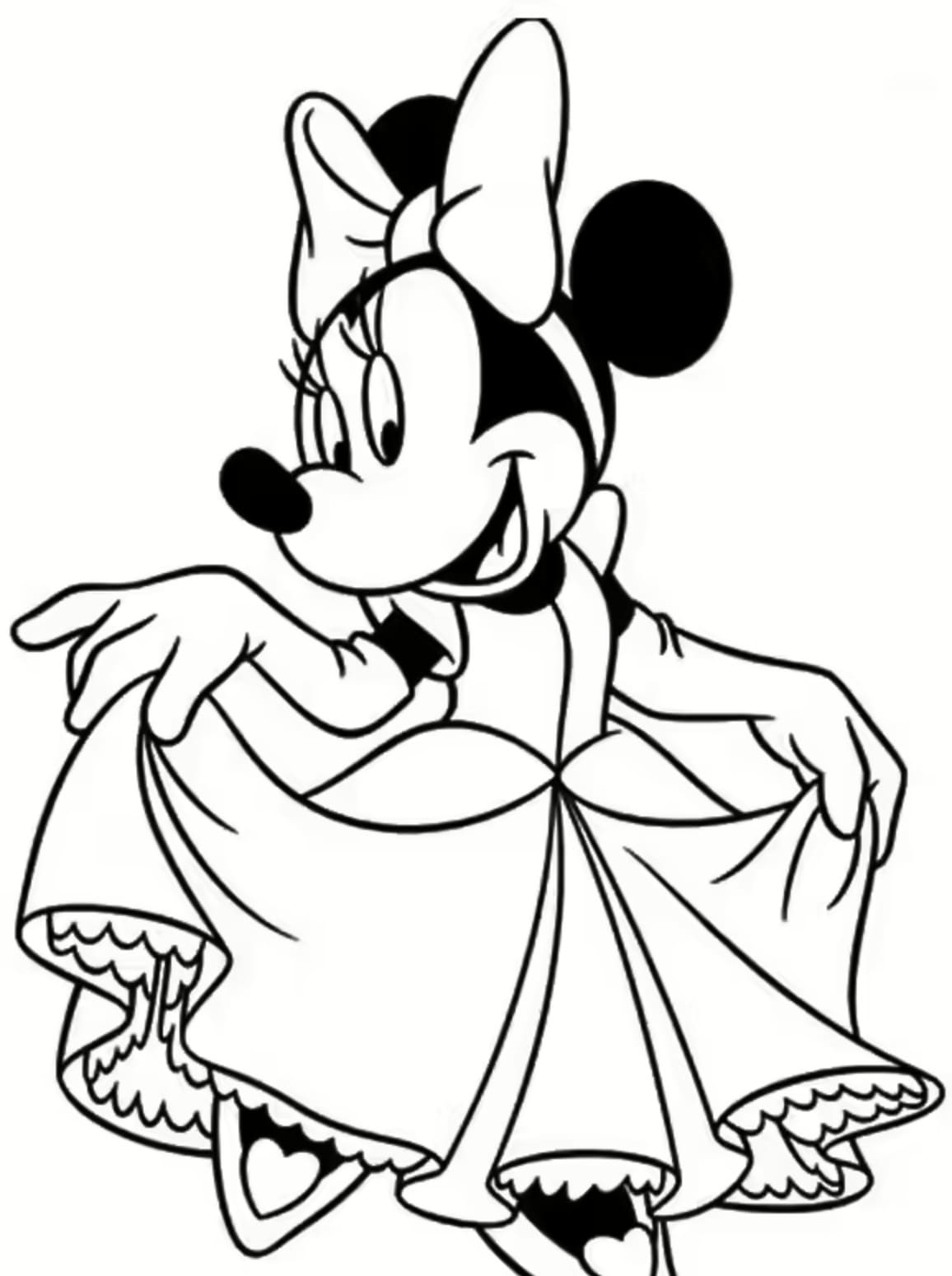 Minni Hiiri coloring pages