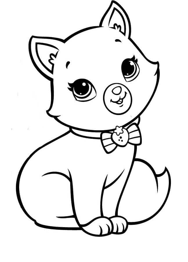 Kissanpentu coloring pages